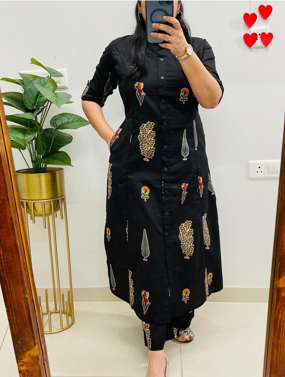 Designer Cotton Co-Ord Set